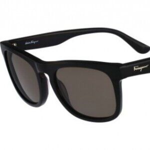 SF-776S-001-54 Sunglasses Black Frame Brown Lens